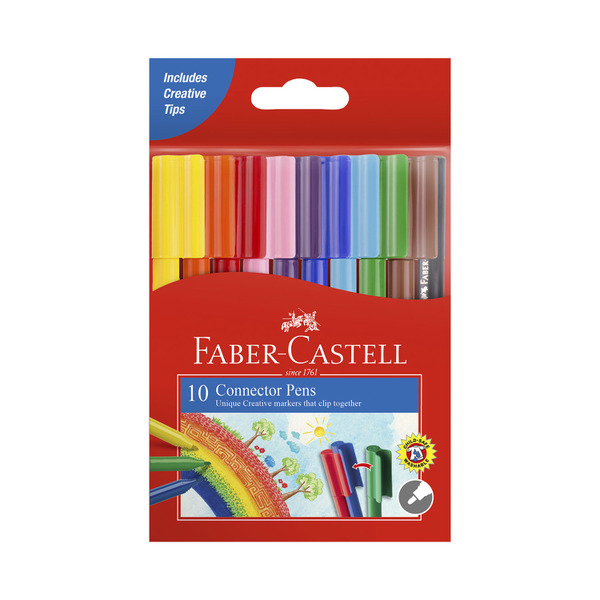 Faber-Castell Connector Pens 10 pack