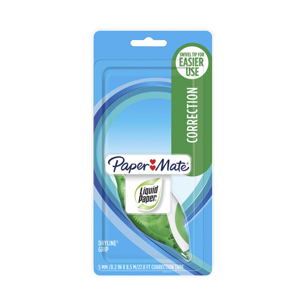 Paper Mate Liquid Paper Dryline Grip Correction Tape