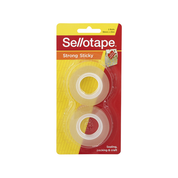 Sellotape Sticky Tape Refill 18mm x 25m