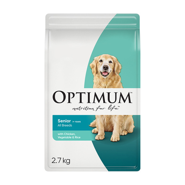 Optimum senior 2025 dog food