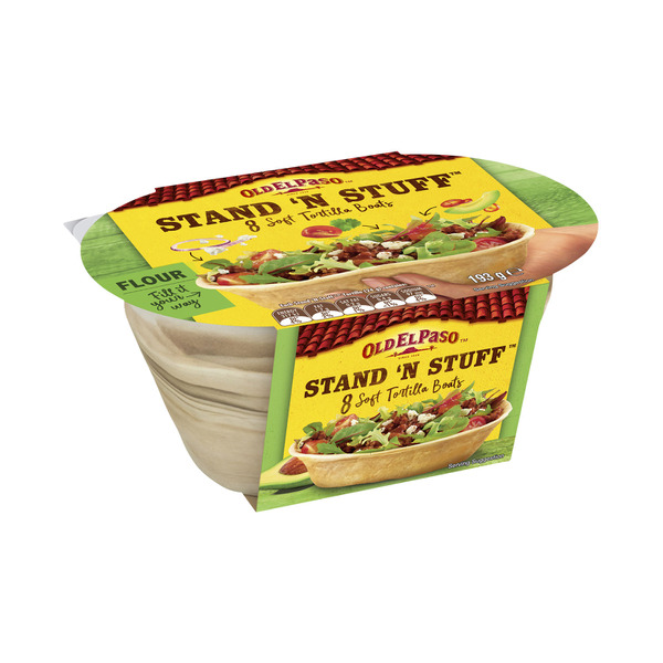 Old El Paso Stand 'N Stuff Flour Soft Tortillas 8 Pack