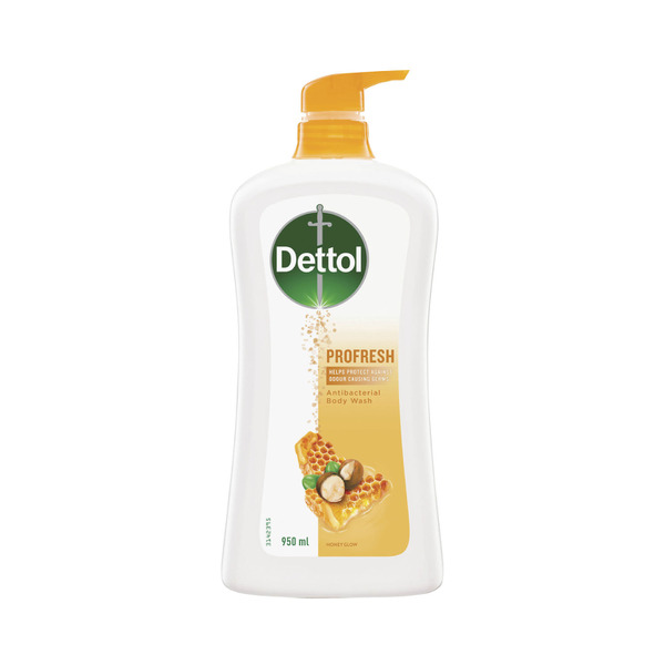 Dettol Profresh Shower Gel Body Wash Milk &honey