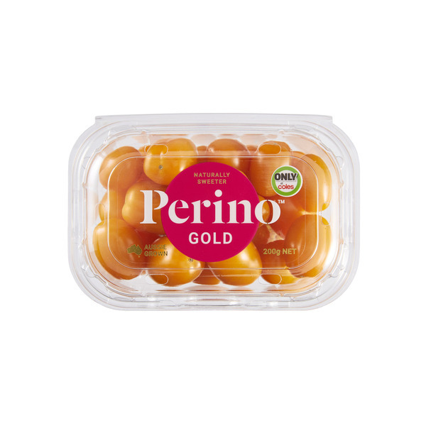Coles Perino Gold Tomatoes Prepacked | 200g