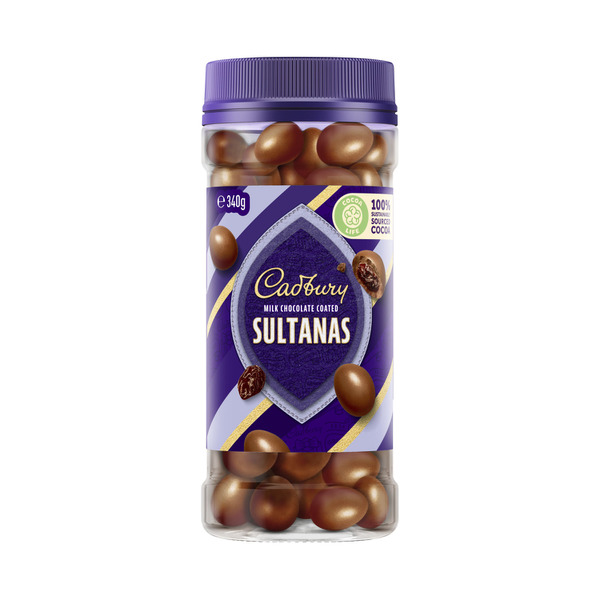 Cadbury Milk Chocolate Coated Sultanas