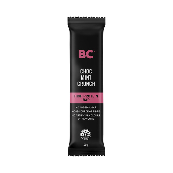 BC Snacks Choc Mint Crunch High Protein Bar