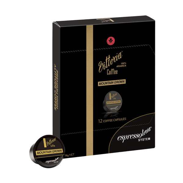 Espressotoria Vittoria Coffee Mountain Grown Coffee Capsules