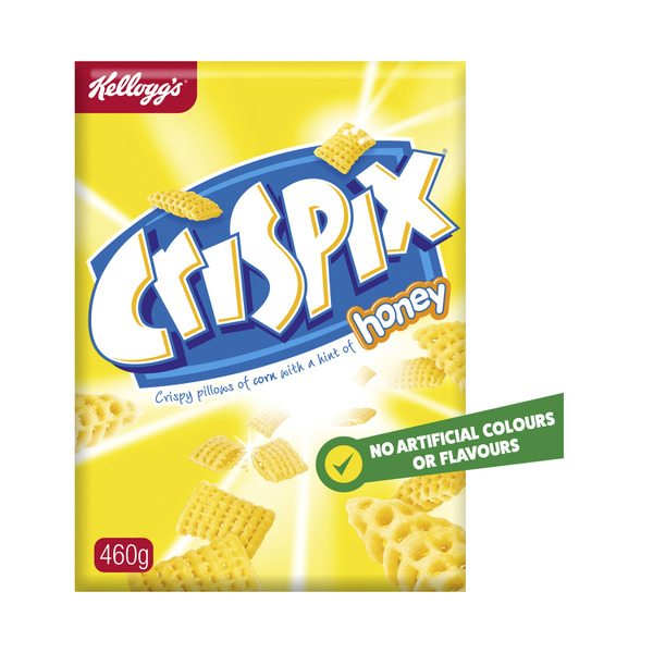 Kellogg's Crispix Honey Pillows Breakfast Cereal