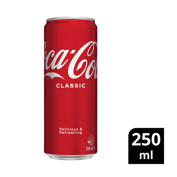Coca-Cola Classic Soft Drink Can | 250mL