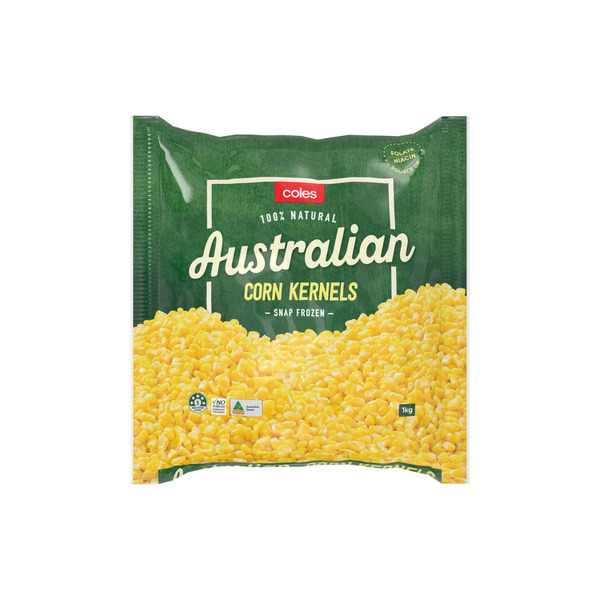 Coles Frozen Corn Kernels | 1kg