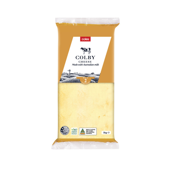 Coles Australian Colby Cheese