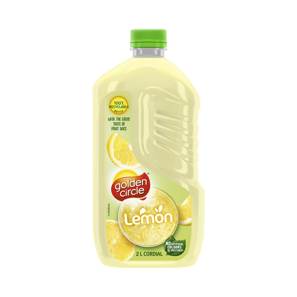 Golden Circle Cordial Lemon Cordial