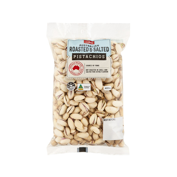 COLES PISTACHIO ROASTED SALTED