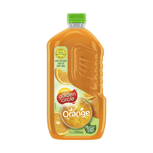 Golden Circle Cordial Orange Crush Cordial