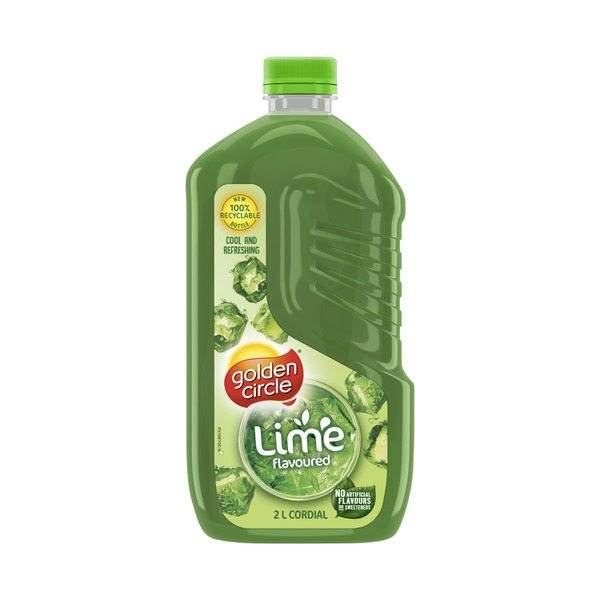 Golden Circle Cordial Lime Crush Cordial