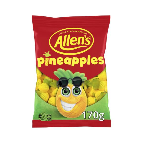 Allen's Lollies Pineapples