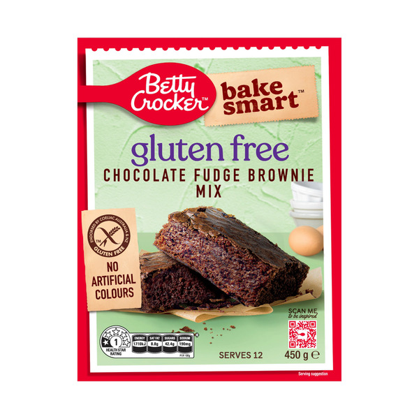 Betty Crocker Gluten Free Chocolate Fudge Brownie Baking Mix 450g