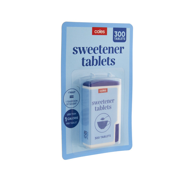 Calories in Coles Reduced Calorie Sweetener Tablets
