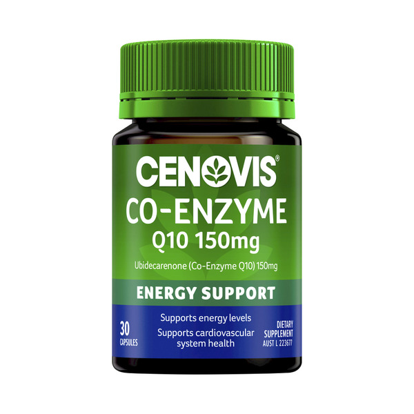 Cenovis Co-Enzyme Q10 150mg Capsules | 30 pack