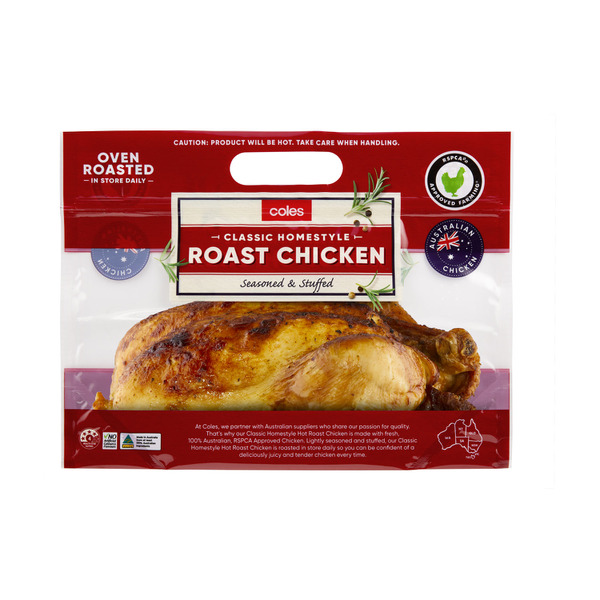 Coles RSPCA Approved Whole Chicken Roast | 1 each
