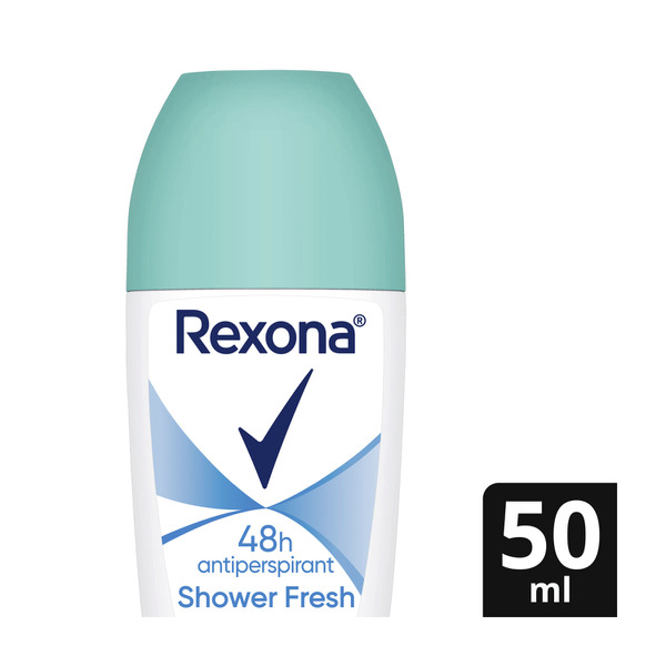 Rexona Womens Invisible Shower Fresh Roll On Deodorant