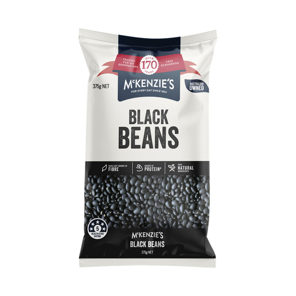 Calories in McKenzie's Dried Black Beans