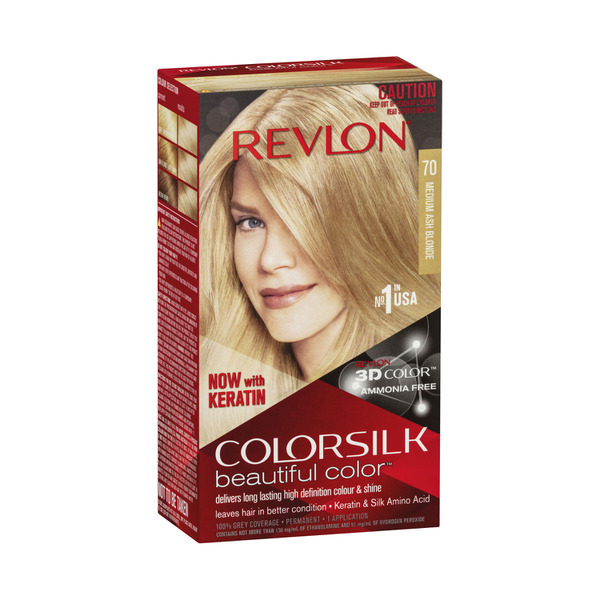 Revlon Colorsilk Medium Ash Blonde 70 Hair Colour