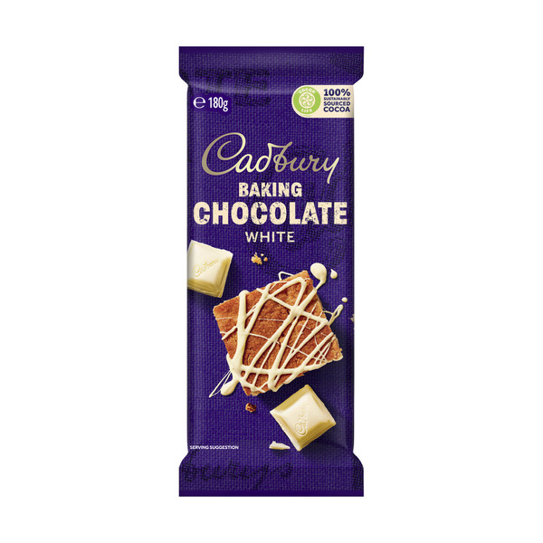 Cadbury Baking White Chocolate Block