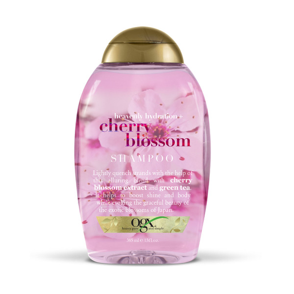 Ogx Heavenly Hydration + Shine Cherry Blossom Shampoo For Thin And Fine Hair