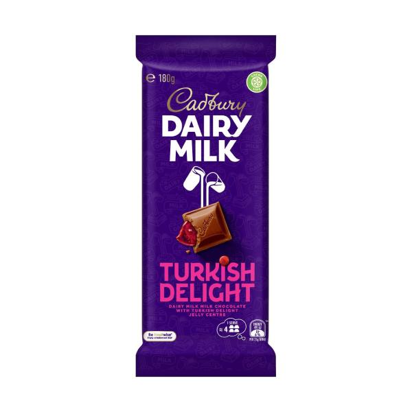 Dairy Milk Turkish Delight Chocolate Block