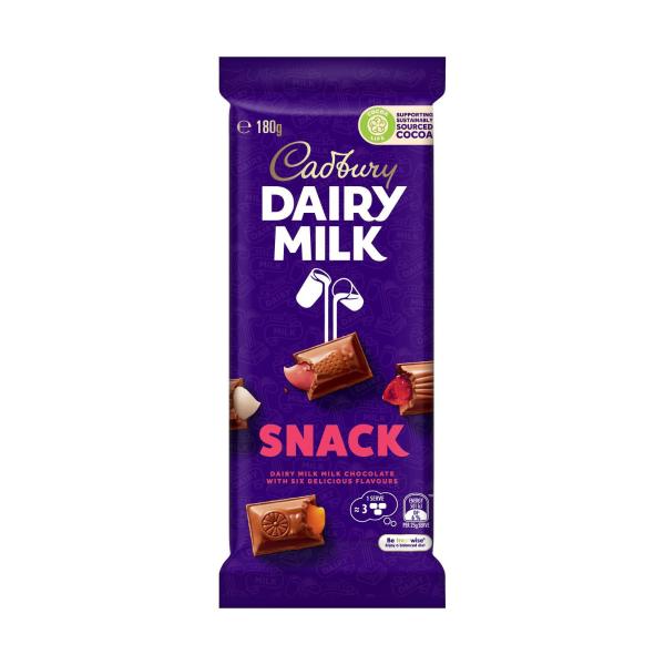 Dairy Milk Snack Chocolate Block