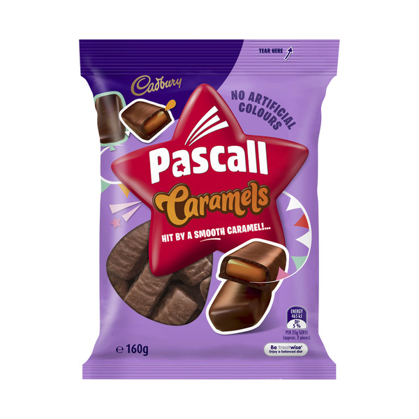 Cadbury Pascall Caramels Lollies