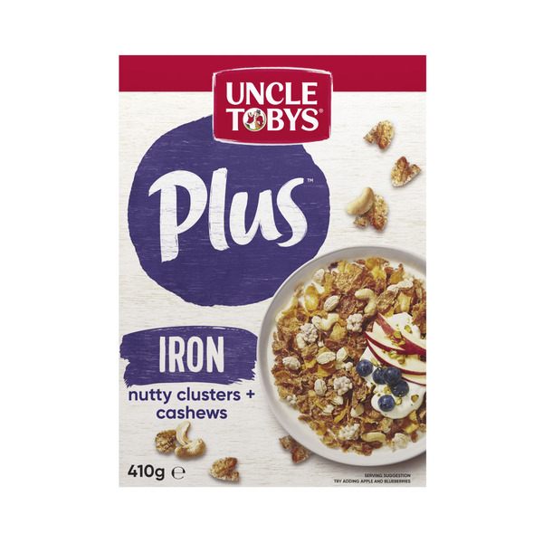 Uncle Tobys Plus Iron Cereal