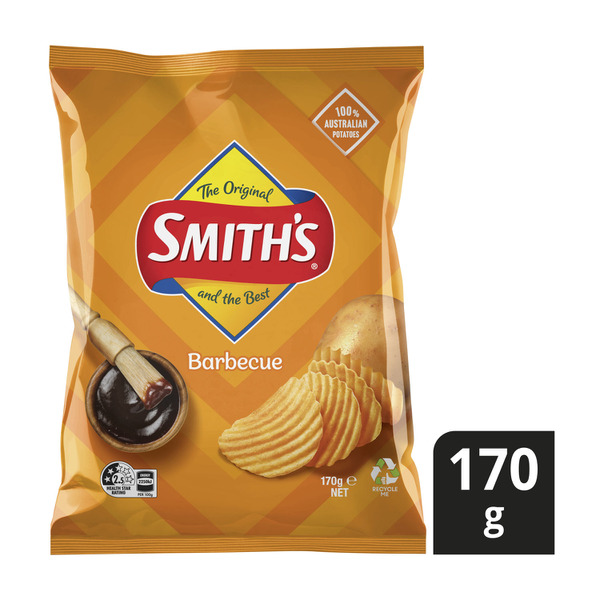 Smith's Crinkle BBQ Potato Chips