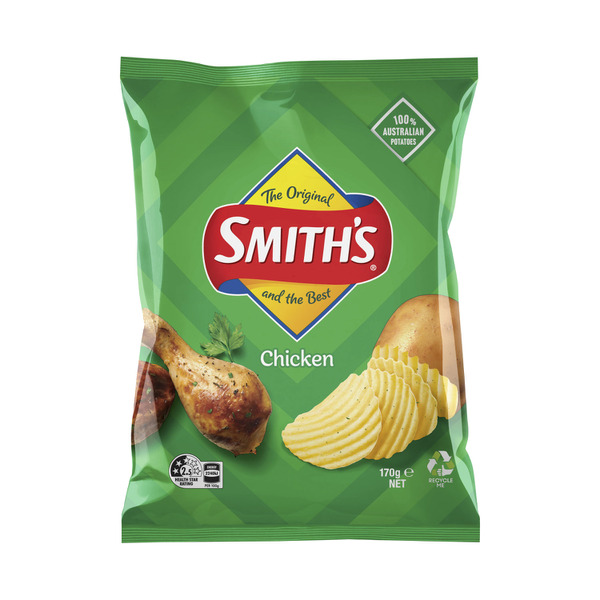 Smith's Crinkle Cut Chicken Potato Chips