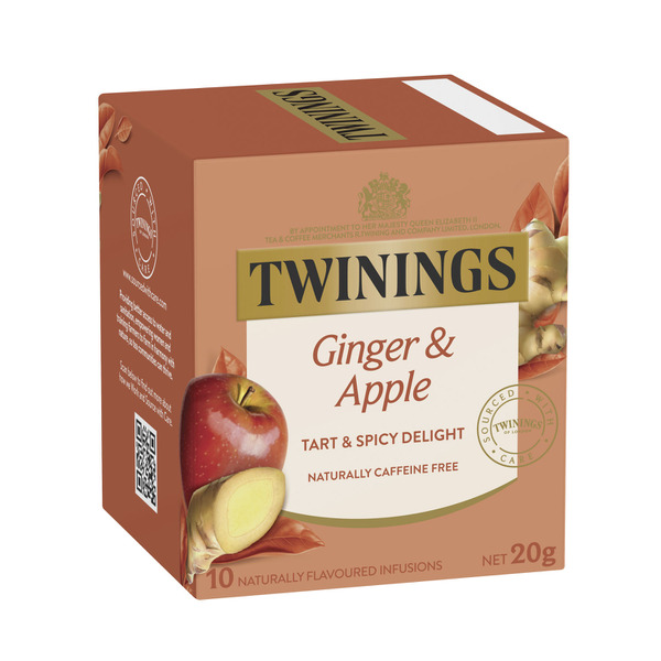 Twinings Ginger & Apple Infusions Tea Bags