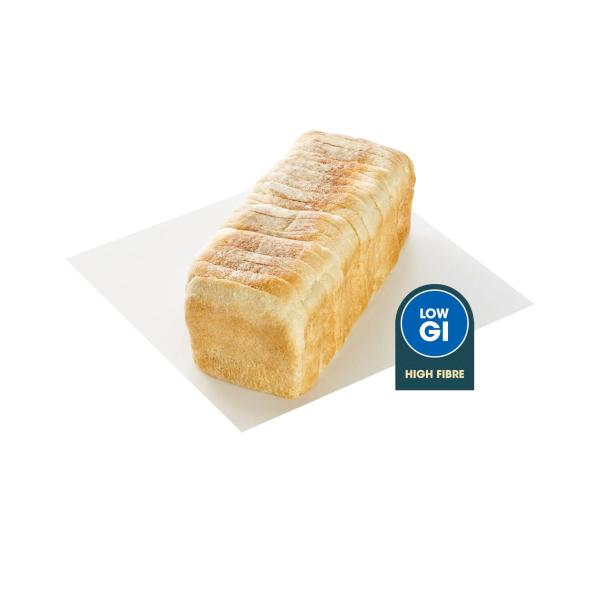 High Fibre Low Gi White Toast Loaf