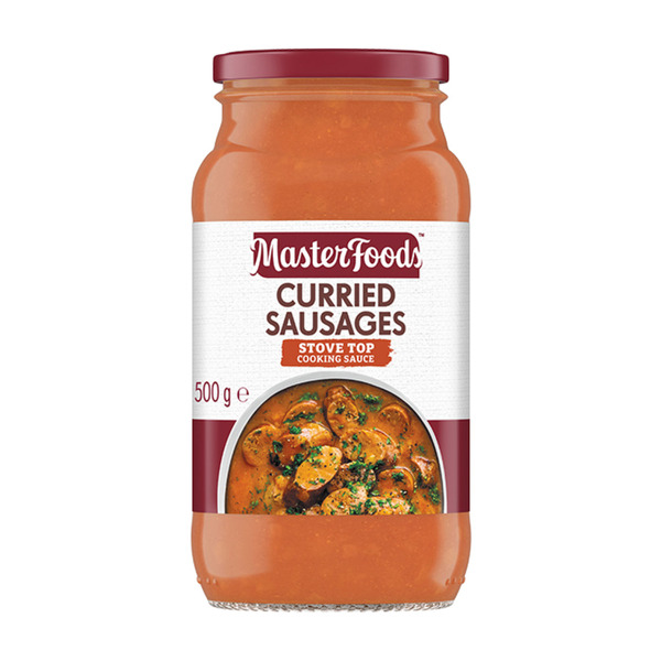 MasterFoods Curried Sausages Cooking Sauce