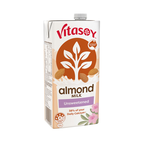 Vitasoy Unsweetened Almond UHT Milk 1L 1L