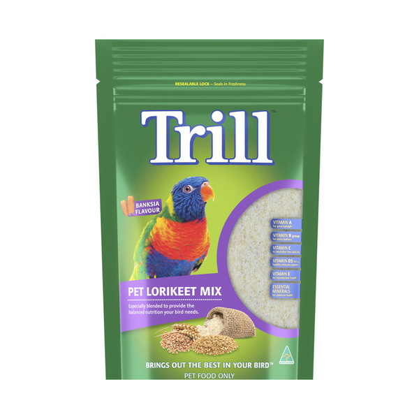 Buy Trill Lorikeet Complete Meal Mix 500g | Coles