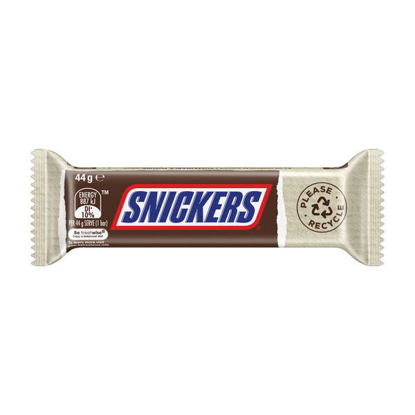 Buy Snickers Chocolate Bar Peanuts Caramel Nougat 44g