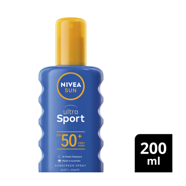 Nivea Sun SPF 50+ Sunscreen Ultra Sport Spray