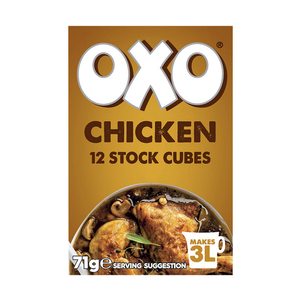 Buy Oxo Chicken Stock Cubes 71g | Coles