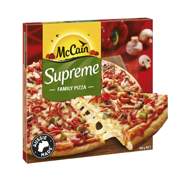 McCain Frozen Supreme Family Pizza