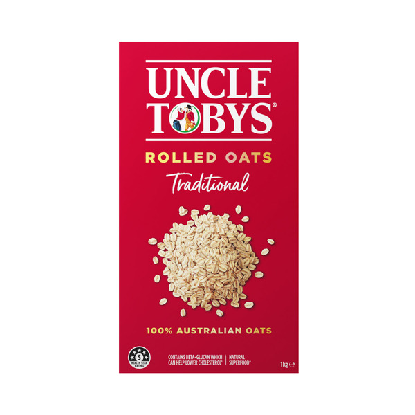 Calories in Uncle Tobys Traditional Porridge Oats