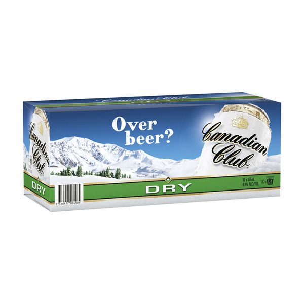 Canadian Club & Dry Can 375mL | 30 Pack