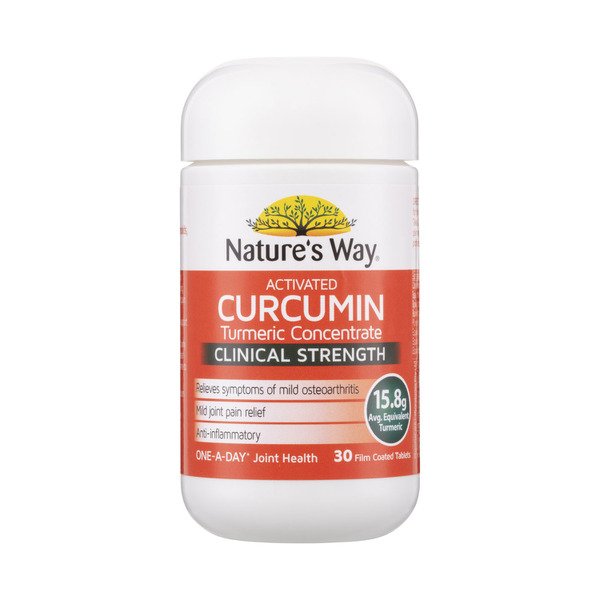Nature's Way Activated Curcumin Tablets