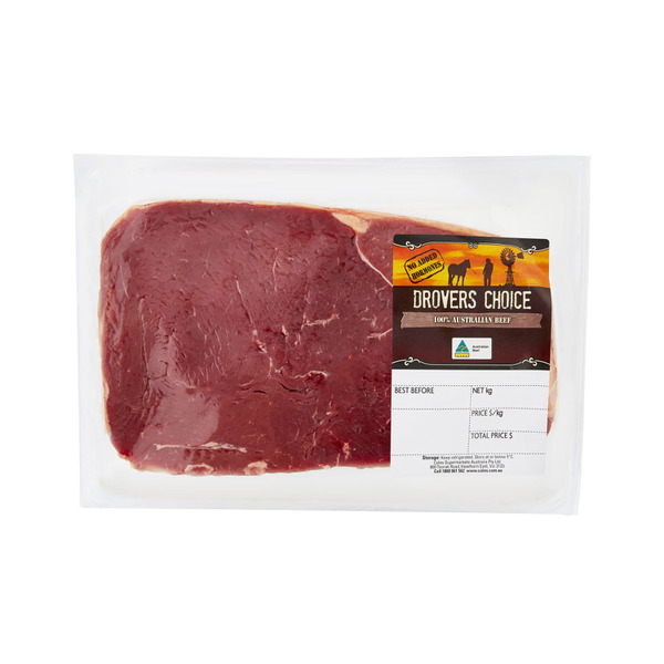Drovers Choice No Added Hormone Beef Rump Steak | approx. 1.05kg