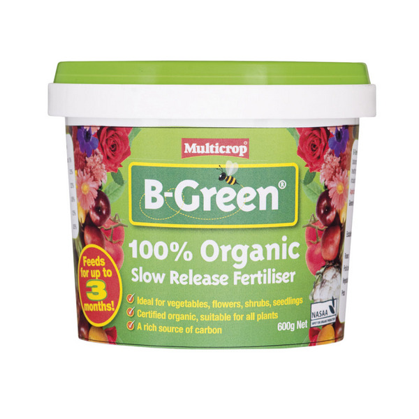 Multicrop Bug Green Organic Slow Release Fertiliser | 600g