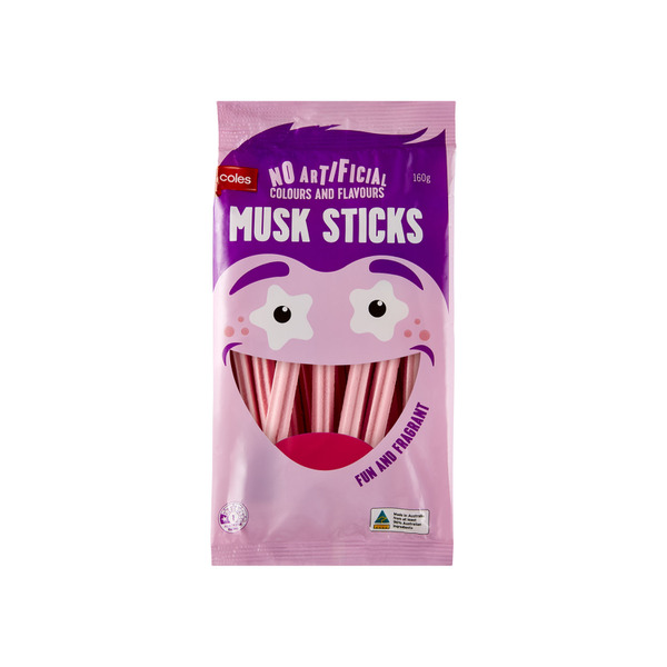 Coles Musk Sticks | 160g