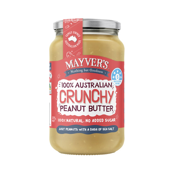 Mayver's Crunchy Natural Peanut Butter